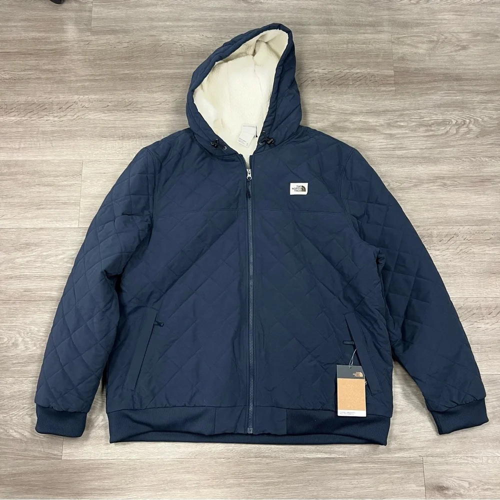 The North Face Cuchillo Insulated Hooded Jacket Color Blue Men's Size XXL